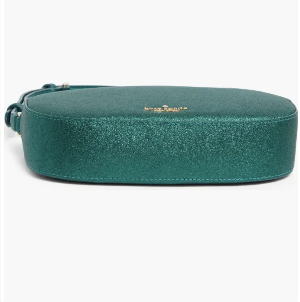 Kate Spade ♠️ Oval Camera Crossbody Bag NWT In Festive Teal Green